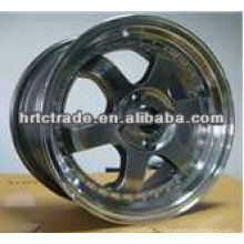 14/15/16/17 inch beautiful 4/8 hole 100/114.3mm replica sport car wheel